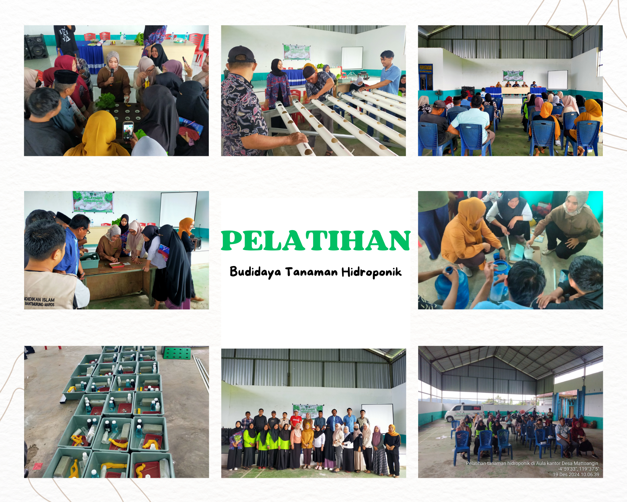 Pelatihan Budidaya Tanaman Hidroponik